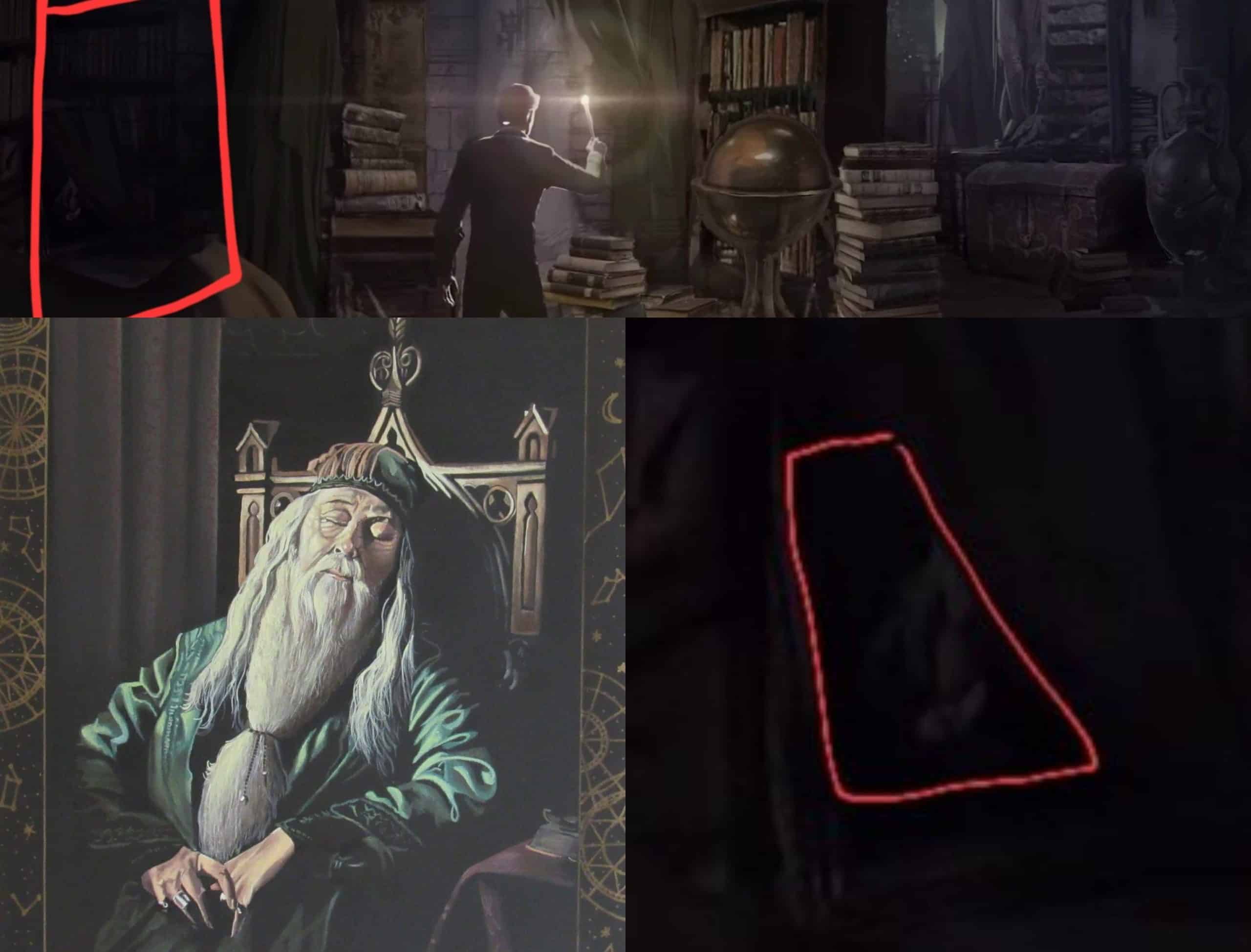Encuentran una imagen de Dumbledore en Hogwarts Legacy 139 Dumbledore en Hogwarts Legacy